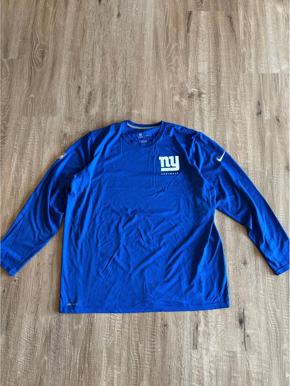Nike New York Giants Dri Fit Long Sleeve size 2XL